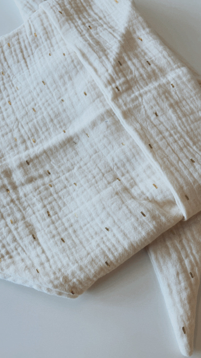 Großes Halstuch "Sparkle" (Creme)