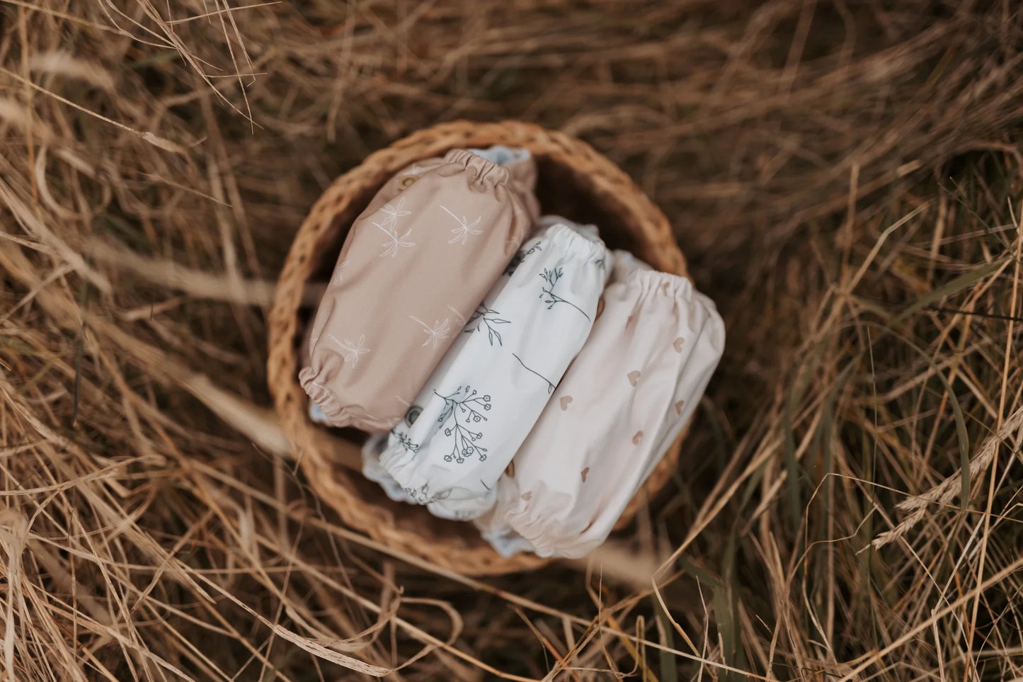 All-in-One Stoffwindel "AIO -Golden Palms" (nachhaltig schön)