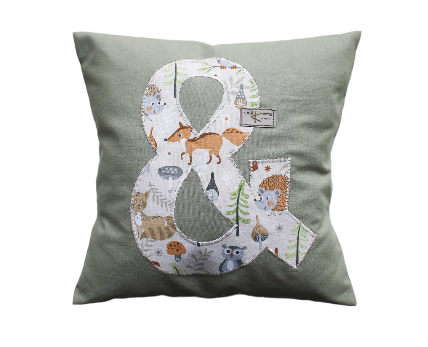 Kissenhülle (Personalisierbar) in Zartgrün