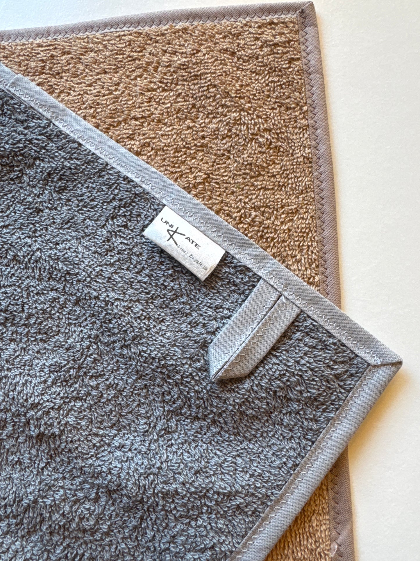 Waschlappen "Uni" (Rosa/Grün/Creme/Dunkelgrau/Braun/Beige)