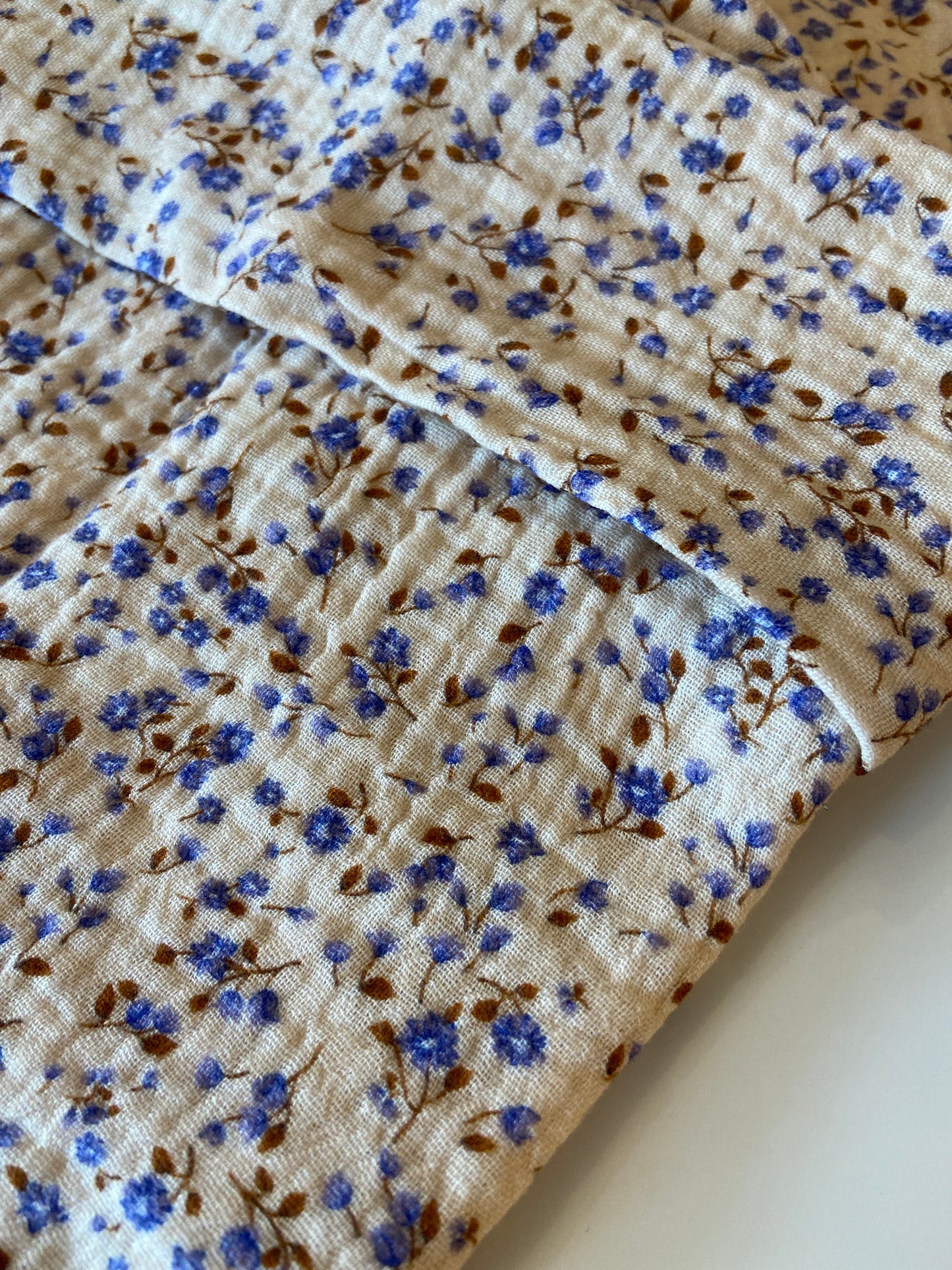 Großes Halstuch "Musselin" (Kornblume)