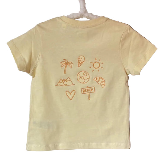 Kids T-Shirt "Summervibes" (Butter)