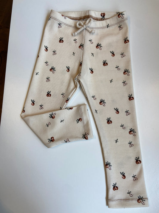 Leggings "Vintage Apple" (handmade)
