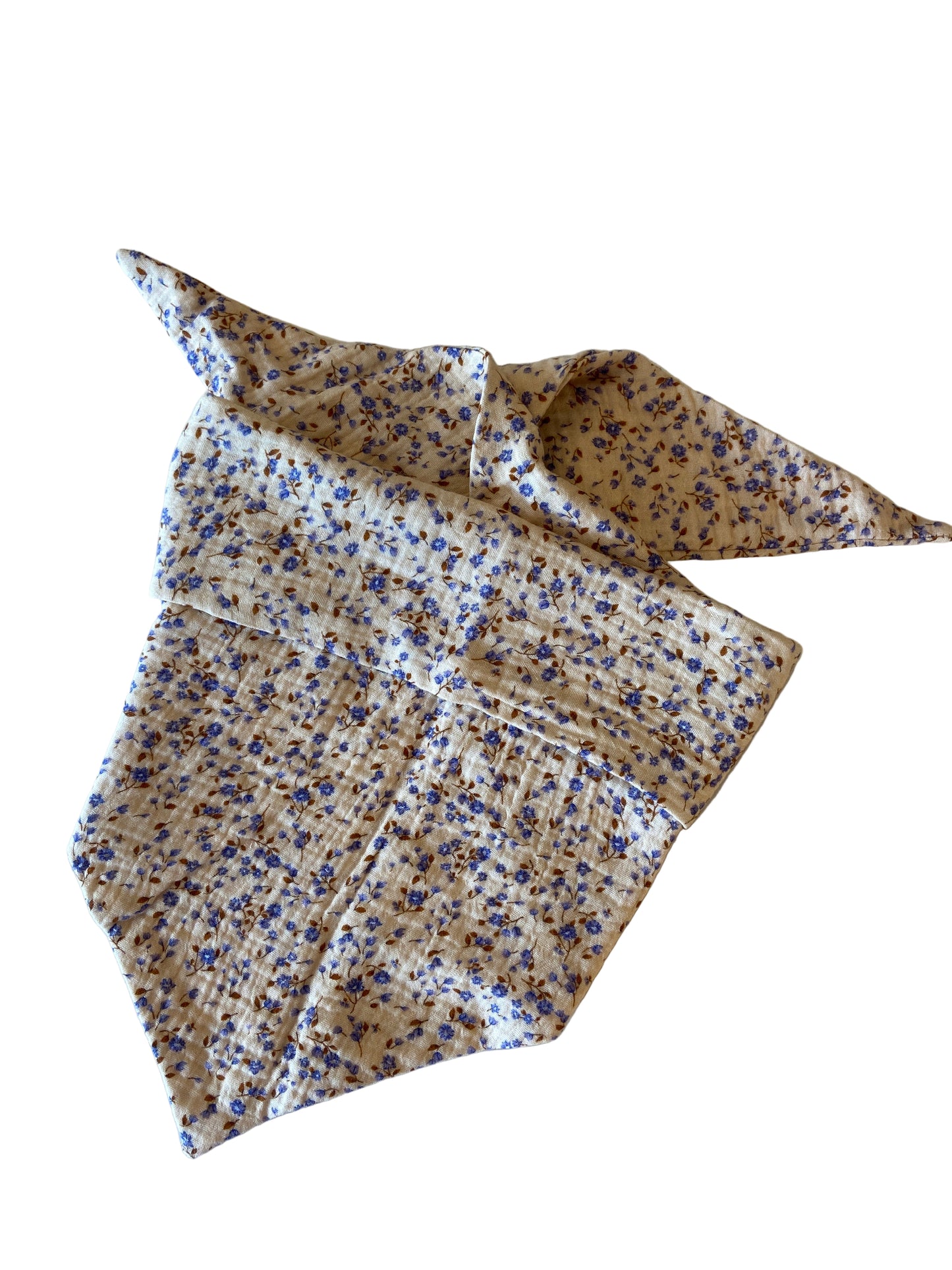 Großes Halstuch "Musselin" (Kornblume)