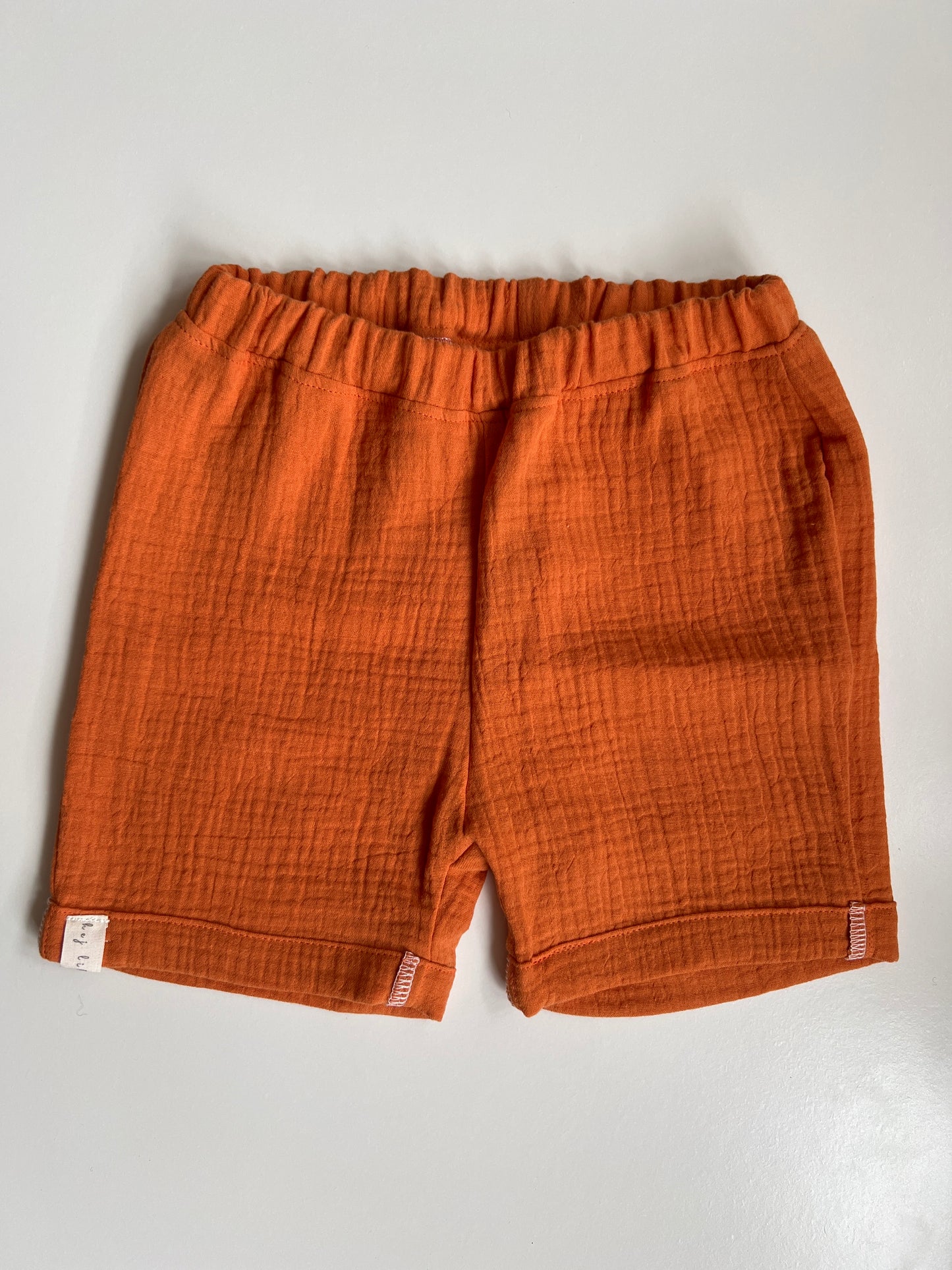 Shorts "Musselin" (Dusty Orange)