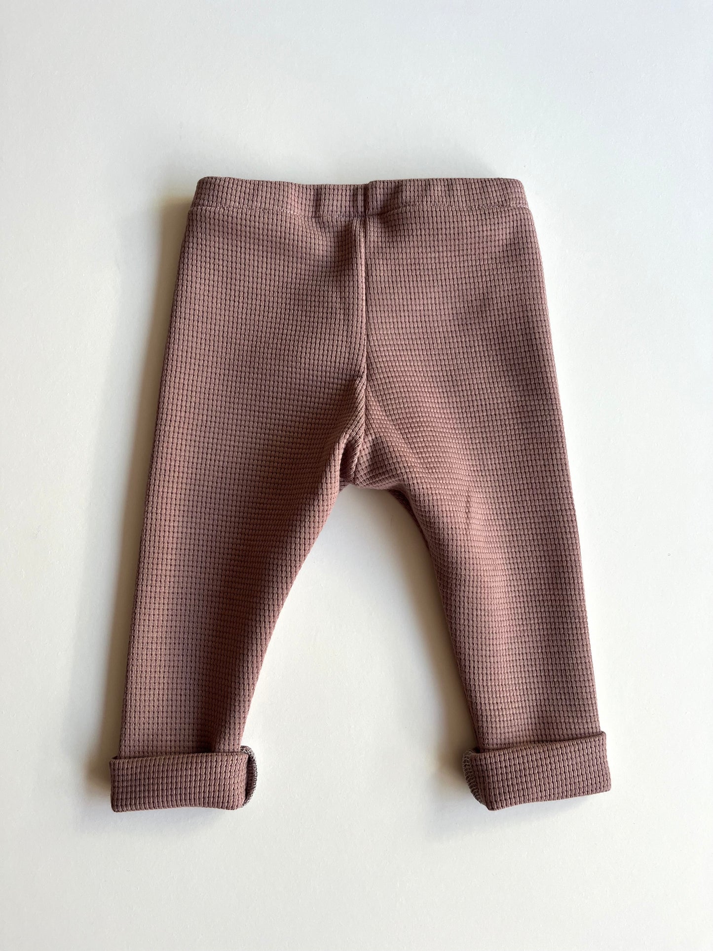 Leggings "Waffel" (Mauve)