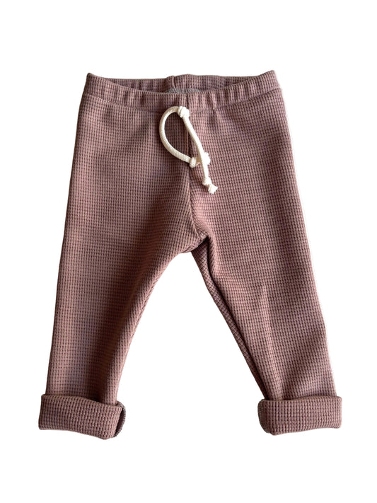 Leggings "Waffel" (Mauve)