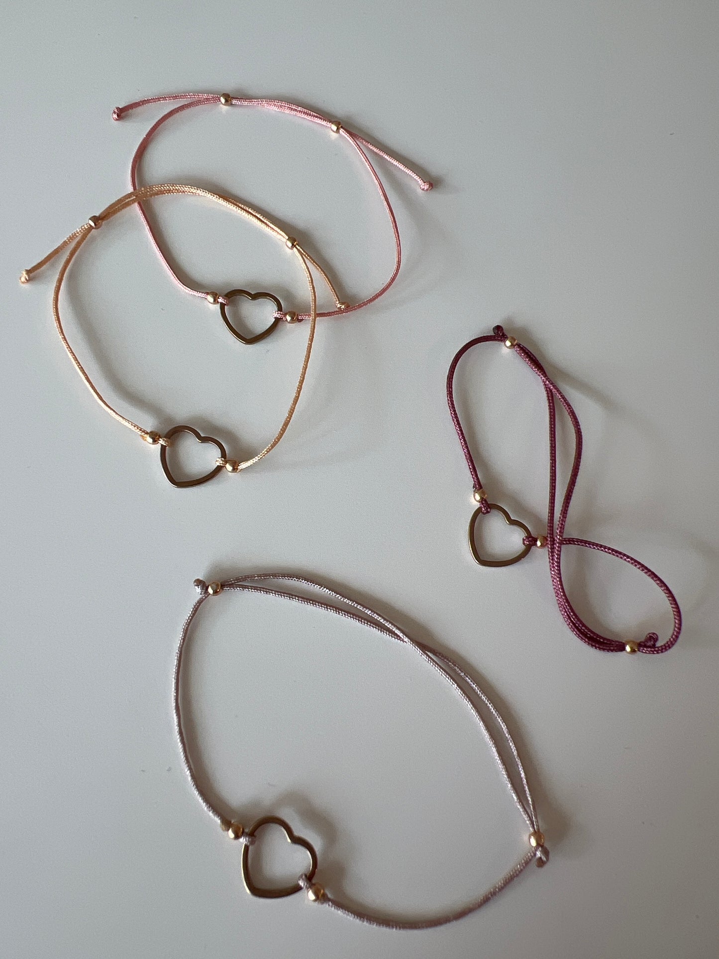 Mama-Armband "Herz - Roségold" (Rahmen)