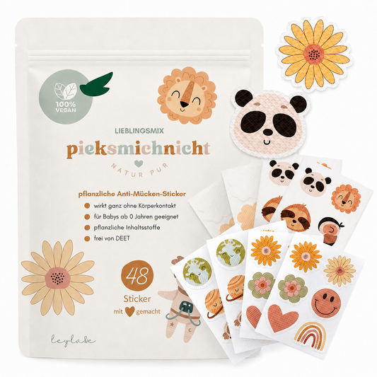 Pieksmichnicht - Anti Mücken Sticker "Lieblingsmix"