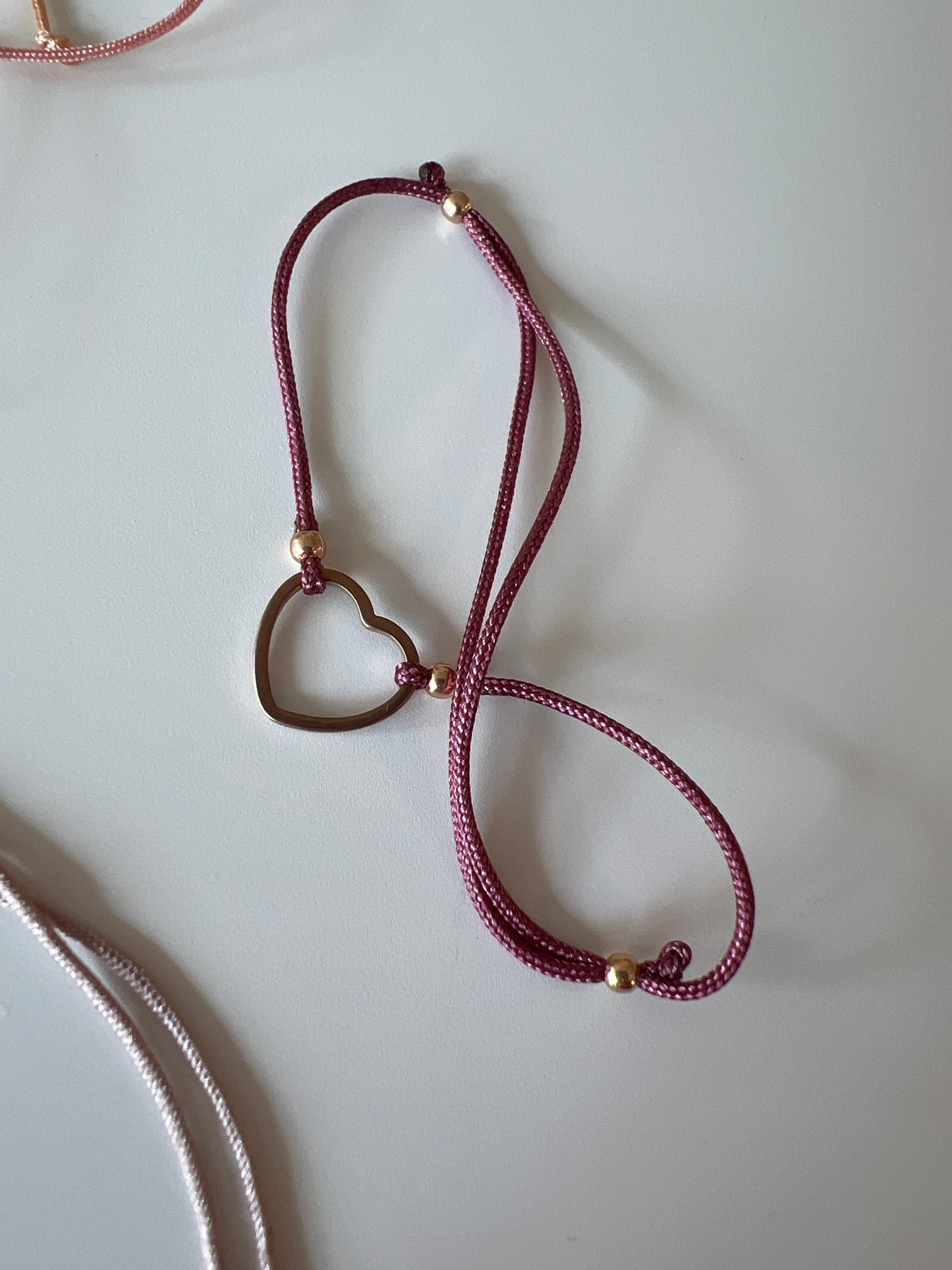 Mama-Armband "Herz - Roségold" (Rahmen)