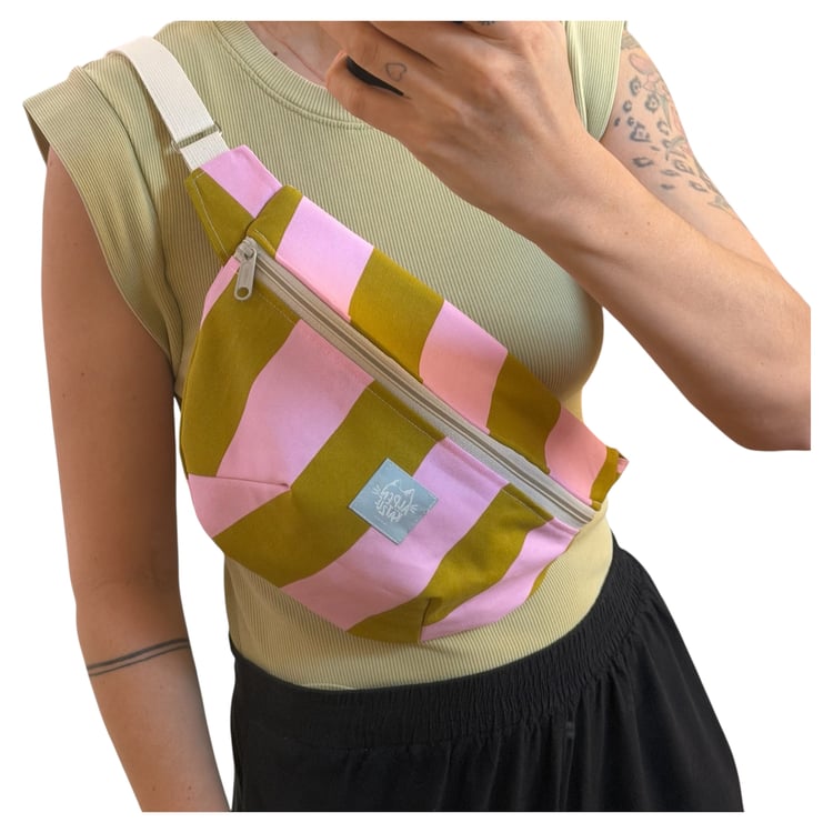 Crossbody Bag "Joe Stripes“ von Alpenkätzle