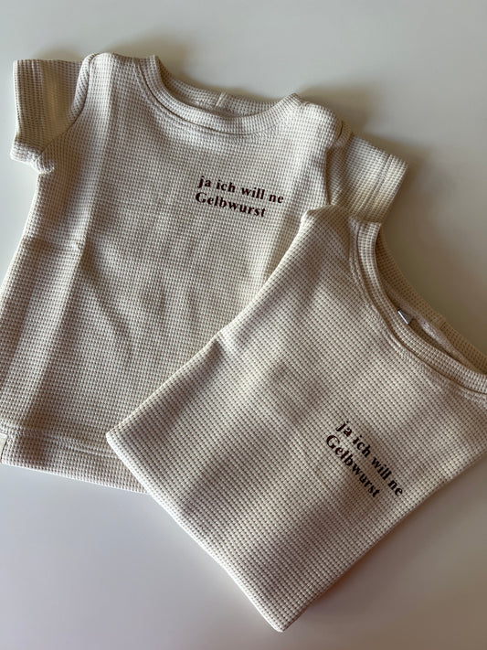 T-Shirt "Gelbwurst" (Beige)