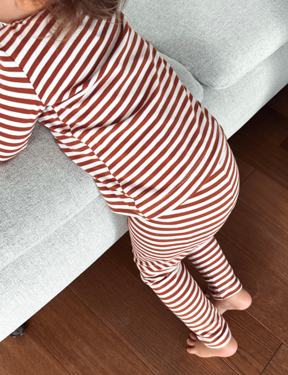 Leggings "Stripes" (Kupfer)