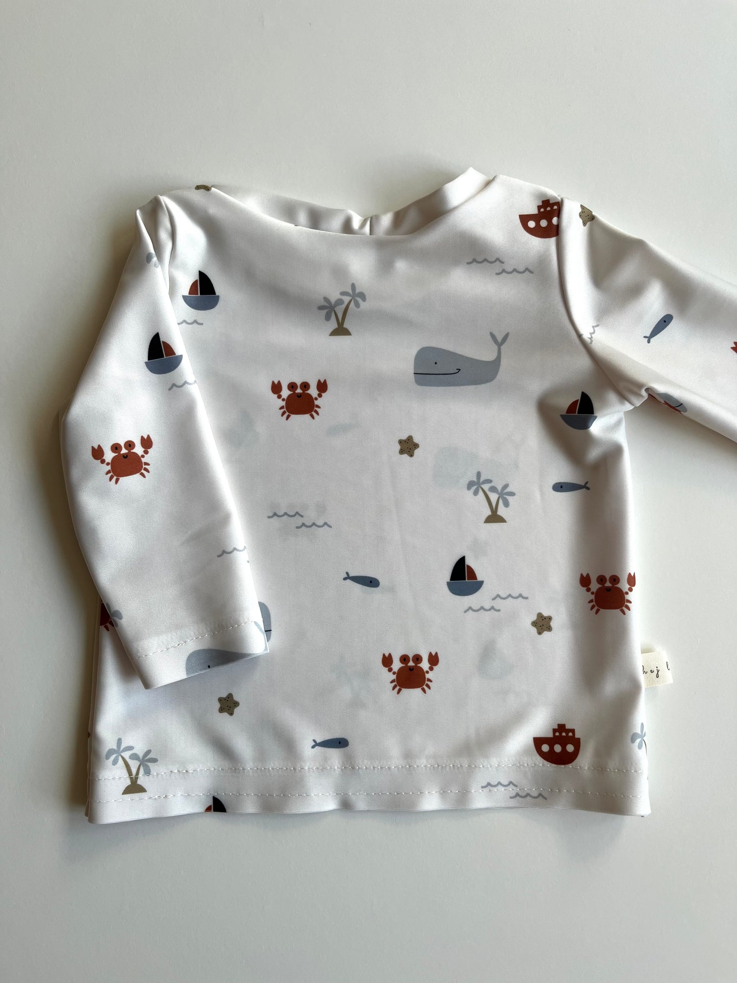 UV Longsleeve "Wasserwelten" - nachhaltige Swimwear