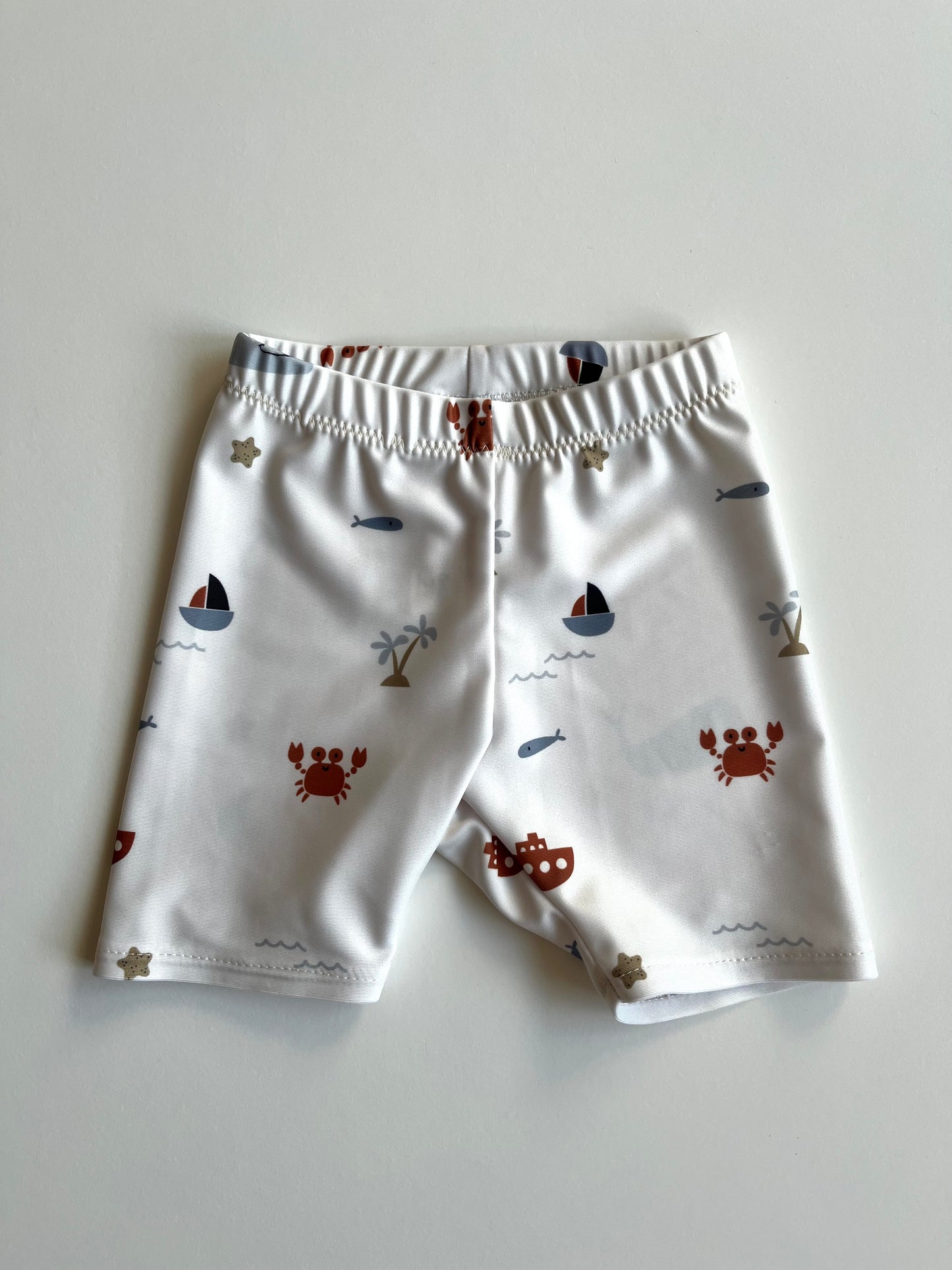 UV Shorts "Wasserwelten" - nachhaltige Swimwear