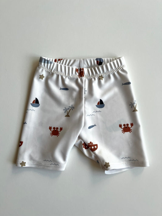 UV Shorts "Wasserwelten" - nachhaltige Swimwear