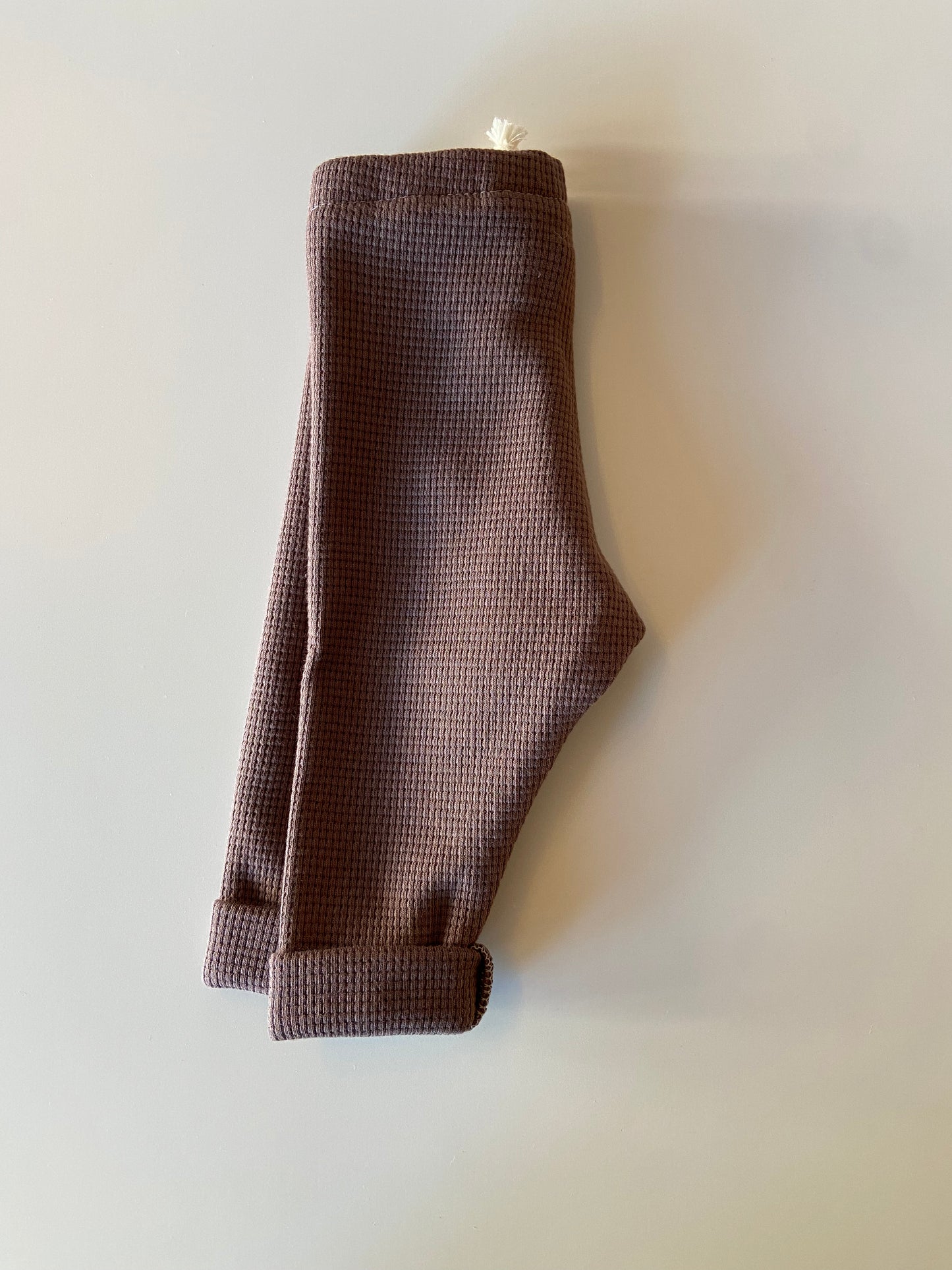 Leggings "Waffel" (Dunkelmauve)