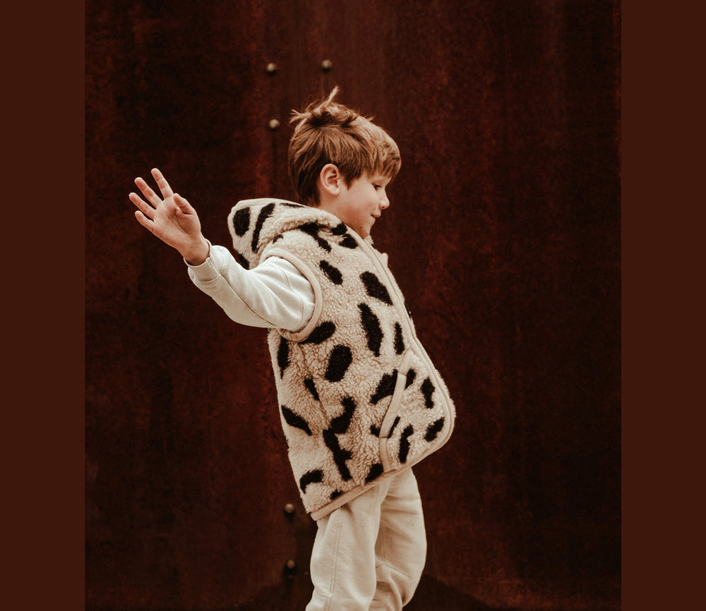 Schurwoll-Weste "Robby" (Leo) für Kinder