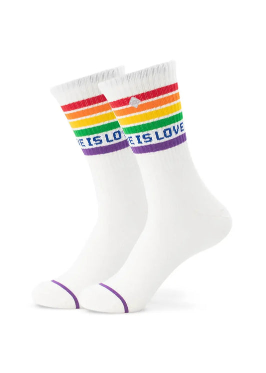 Tennissocken "Love is Love" von J-Clay