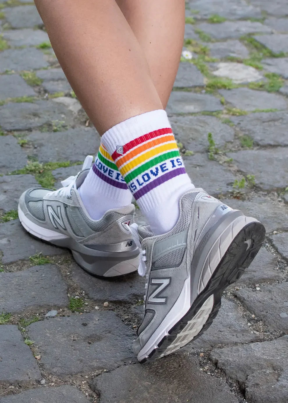 Tennissocken "Love is Love" von J-Clay