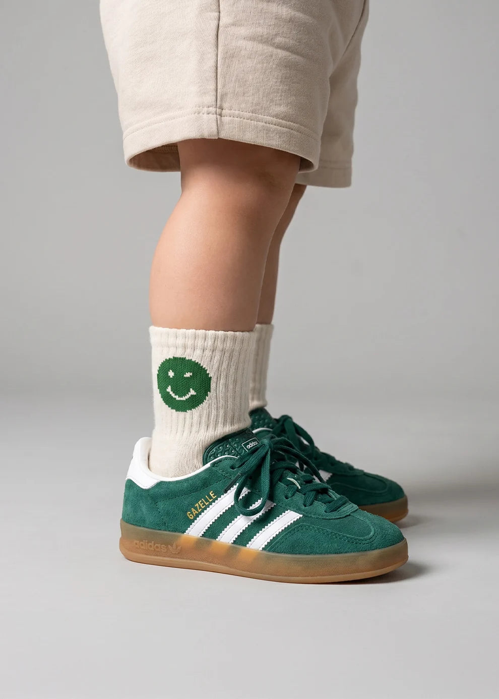 Baby & Kids Socken "Green Smile" von J-Clay