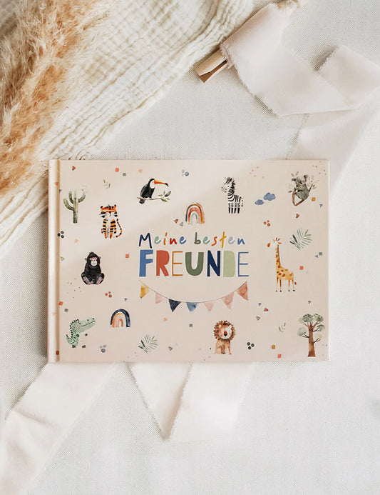 Freundebuch "Boho Safari" von Fischomaswerkstatt