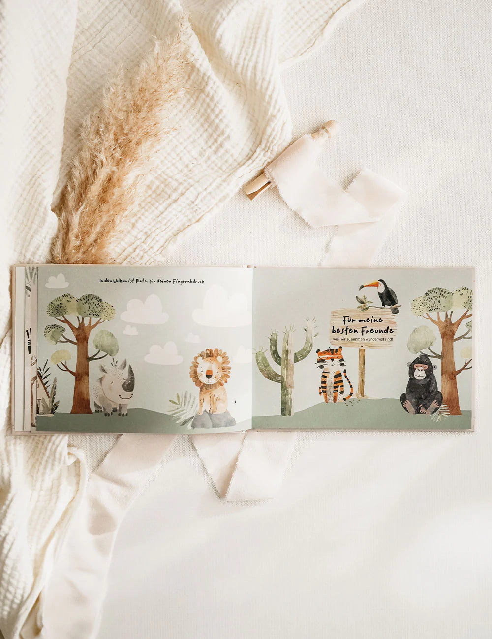 Freundebuch "Boho Safari" von Fischomaswerkstatt