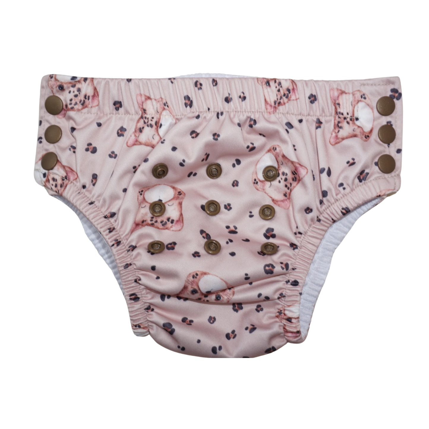 2-in-1 Schwimmwindel & Training Pants "Leo Beige/Boho Friends" (nachhaltig schön)