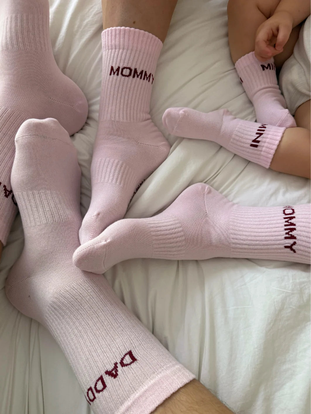 "DADDY" Socken (Rosa) von famvibes