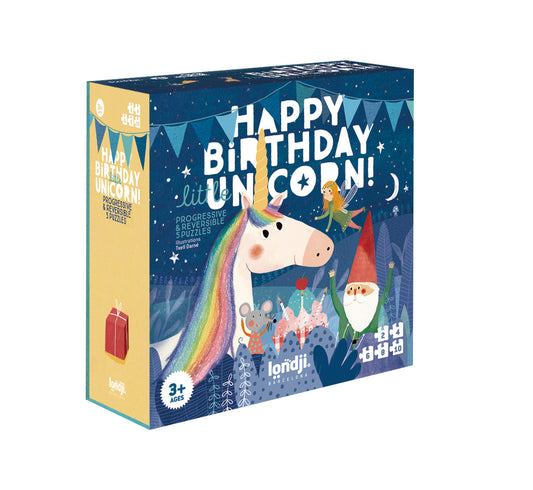 Puzzle Happy Birthday Unicorn