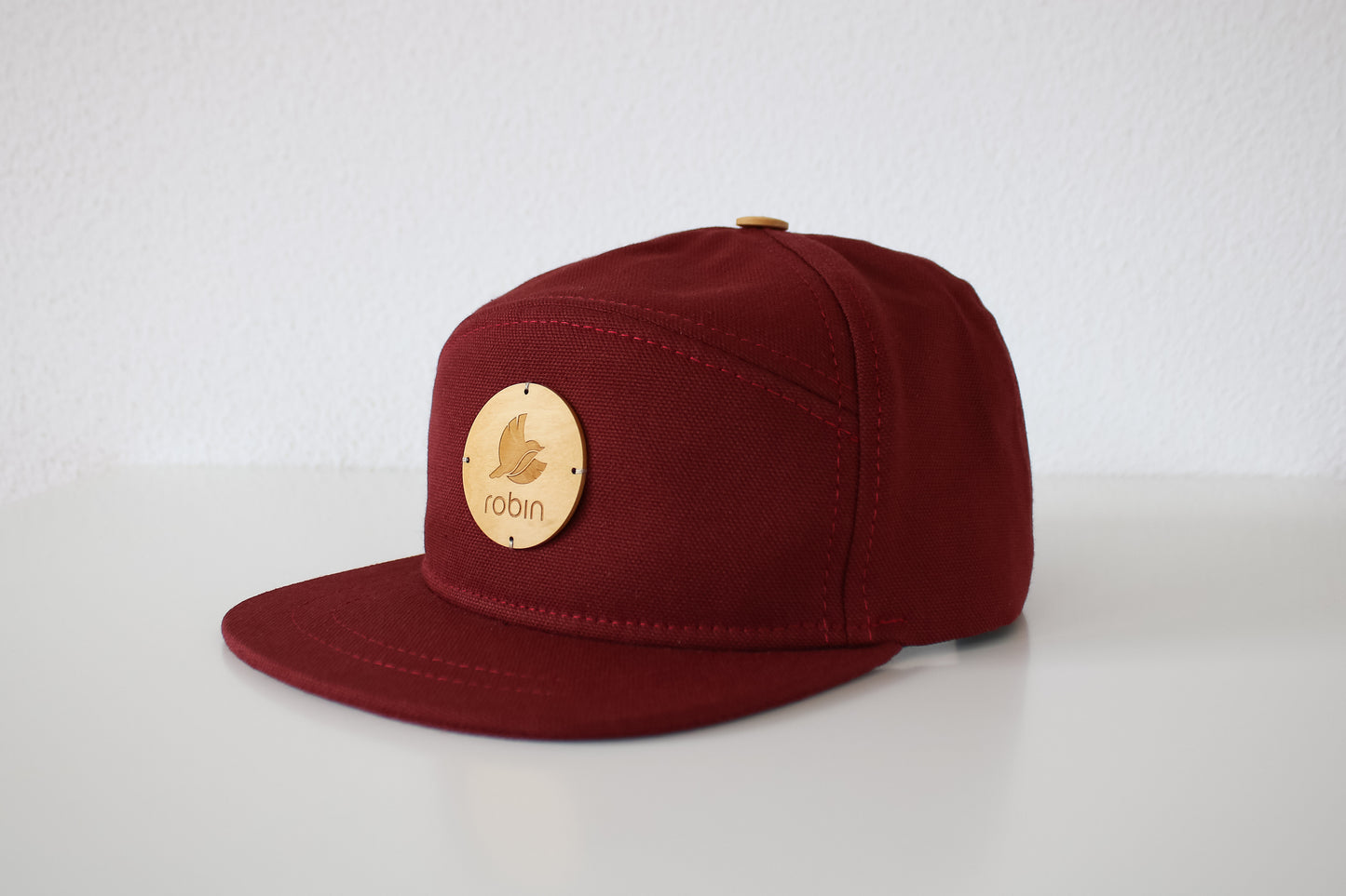 Kids Cap "Nature" (Weinrot)