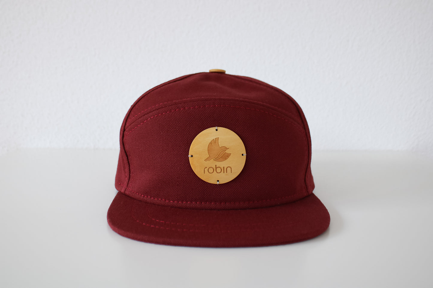 Kids Cap "Nature" (Weinrot)