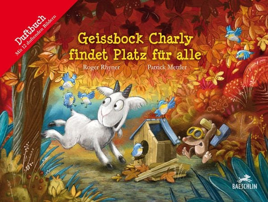 Duftbuch "Geissbock Charly findet Platz für alle"