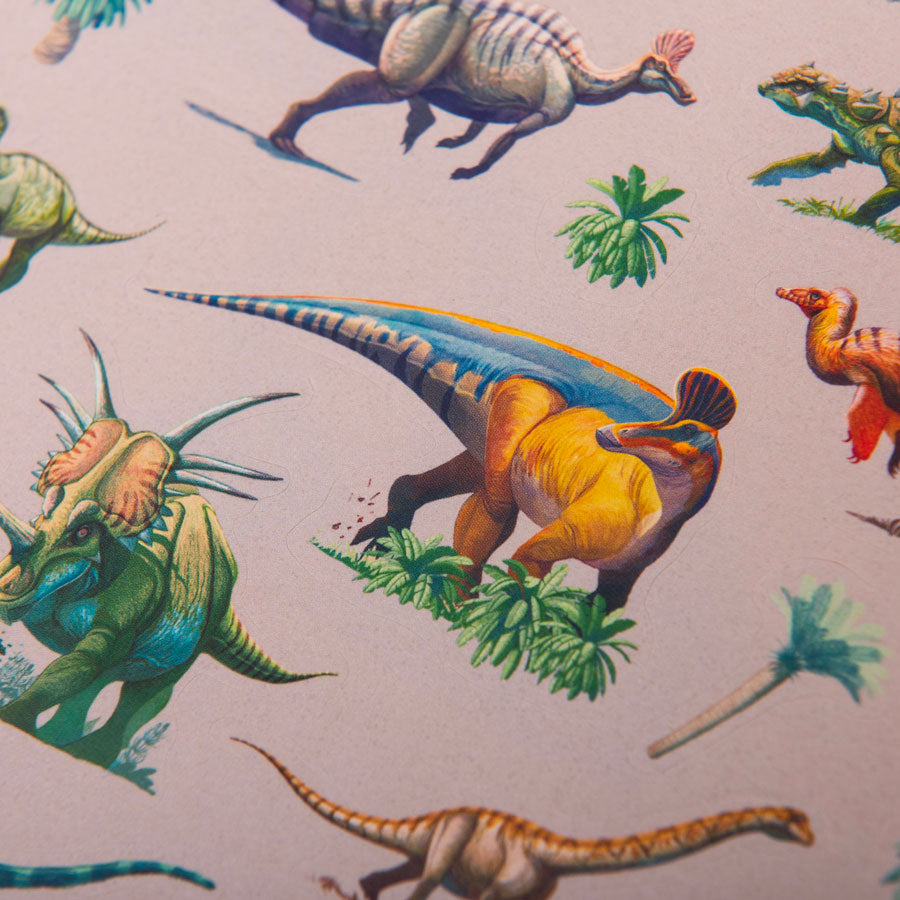 Sticker-Set Dinosaurier