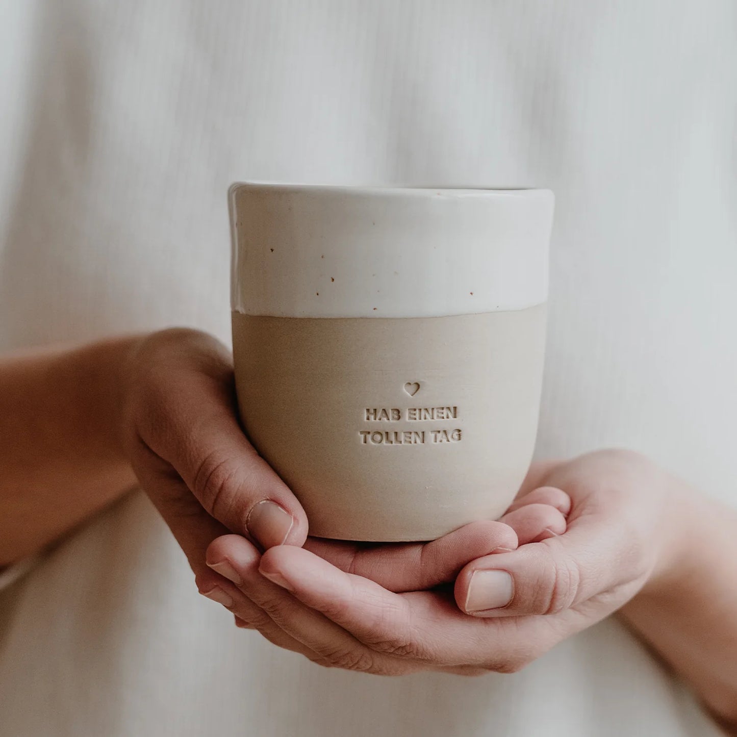 Eulenschnitt Becher "Tollen Tag"