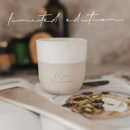 Eulenschnitt Becher "Papa, du bist der Beste" (limited edition)