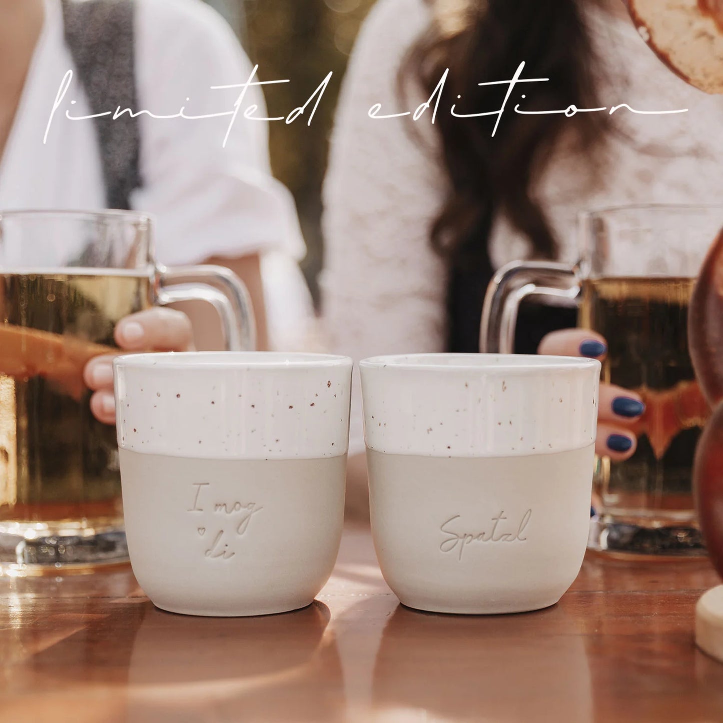 Eulenschnitt Becher "Spatzl" (limited edition)