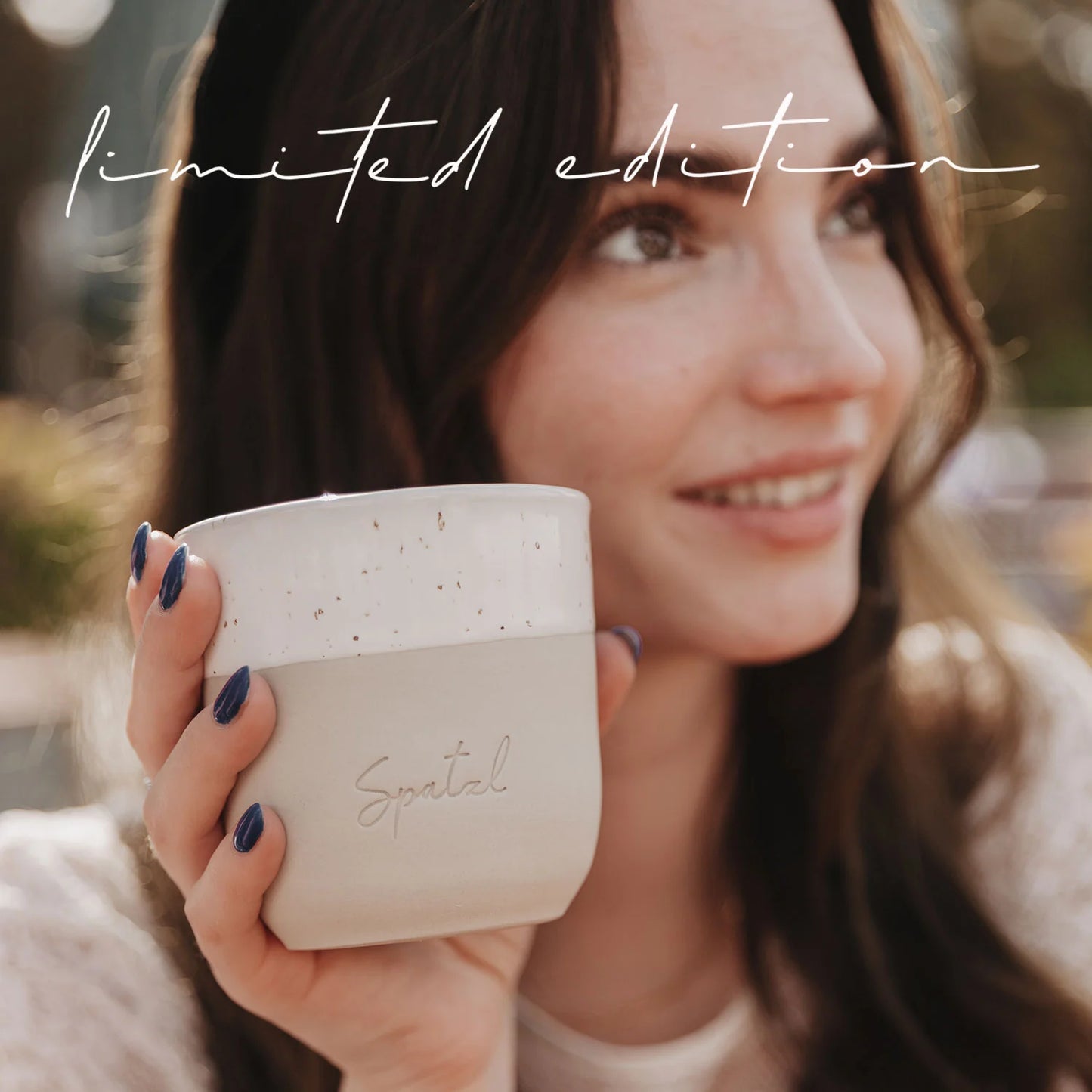 Eulenschnitt Becher "Spatzl" (limited edition)