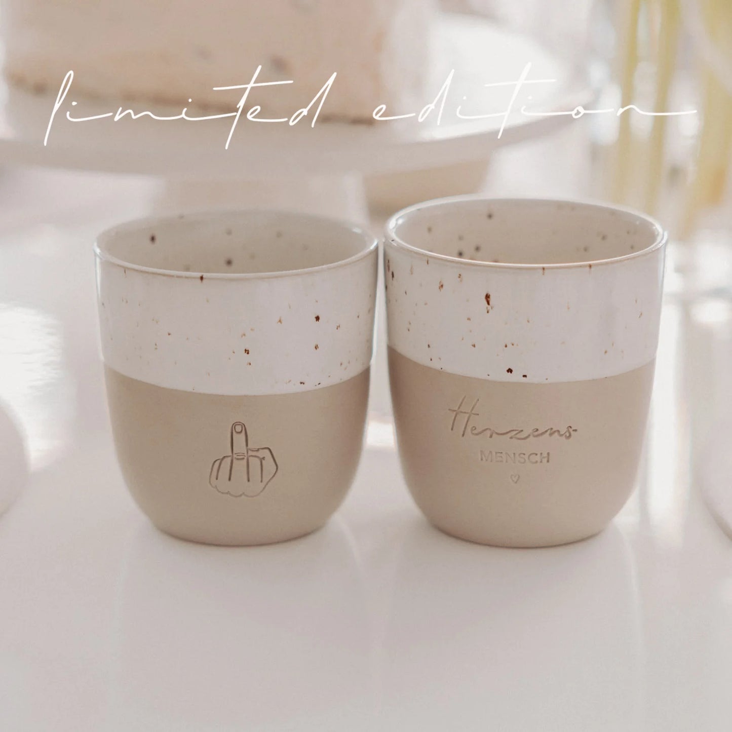 Eulenschnitt Becher "Nein Danke" (limited edition)
