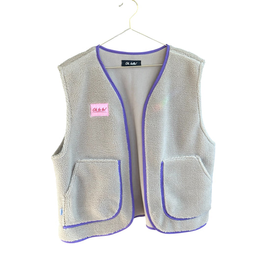 Teddy-Weste "Beige" von Alpenkätzle