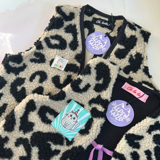 Kids Teddy-Weste "Leo" von Alpenkätzle