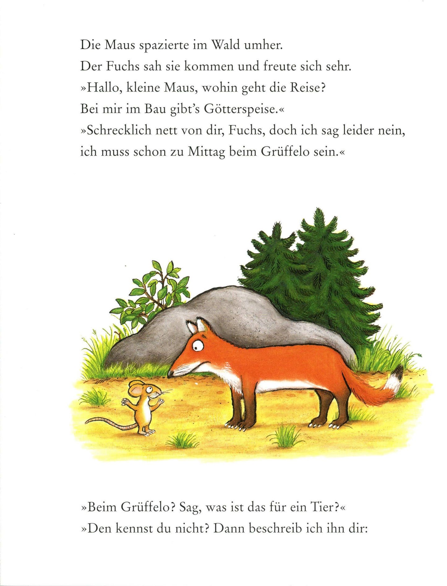 Kinderbuch "Der Grüffelo"